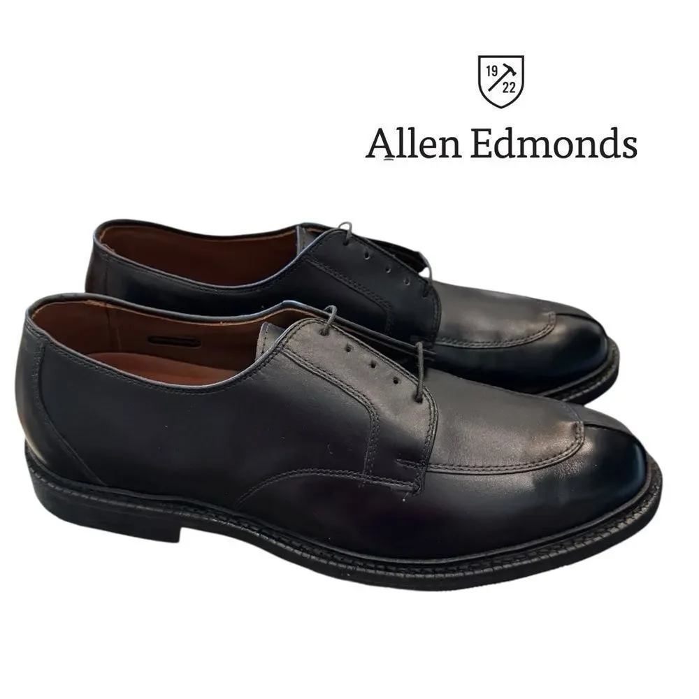 New Allen Edmonds Ashton Black Men's Dress Shoes 11.5 11.5E